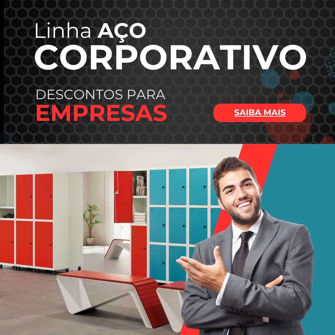 Banner Mobile Corporativo Aço